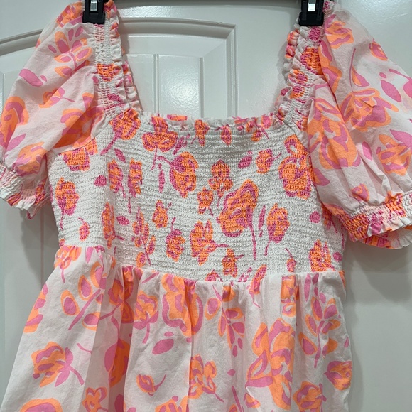 Vineyard Vines Tops - Vineyard Vines Smocked Square Neck Top